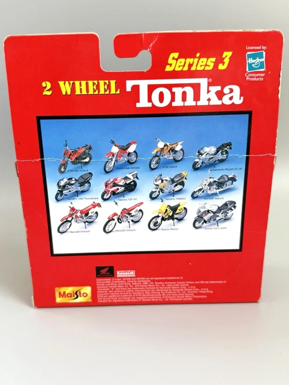Maisto Suzuki GSX1300R Hayabusa 1:18 Diecast Motorcycle Series 3 NIB Collectible